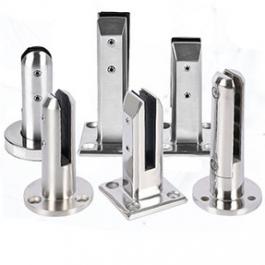 Stainless steel glass railing spigot